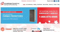 Desktop Screenshot of homebridgecanada.com